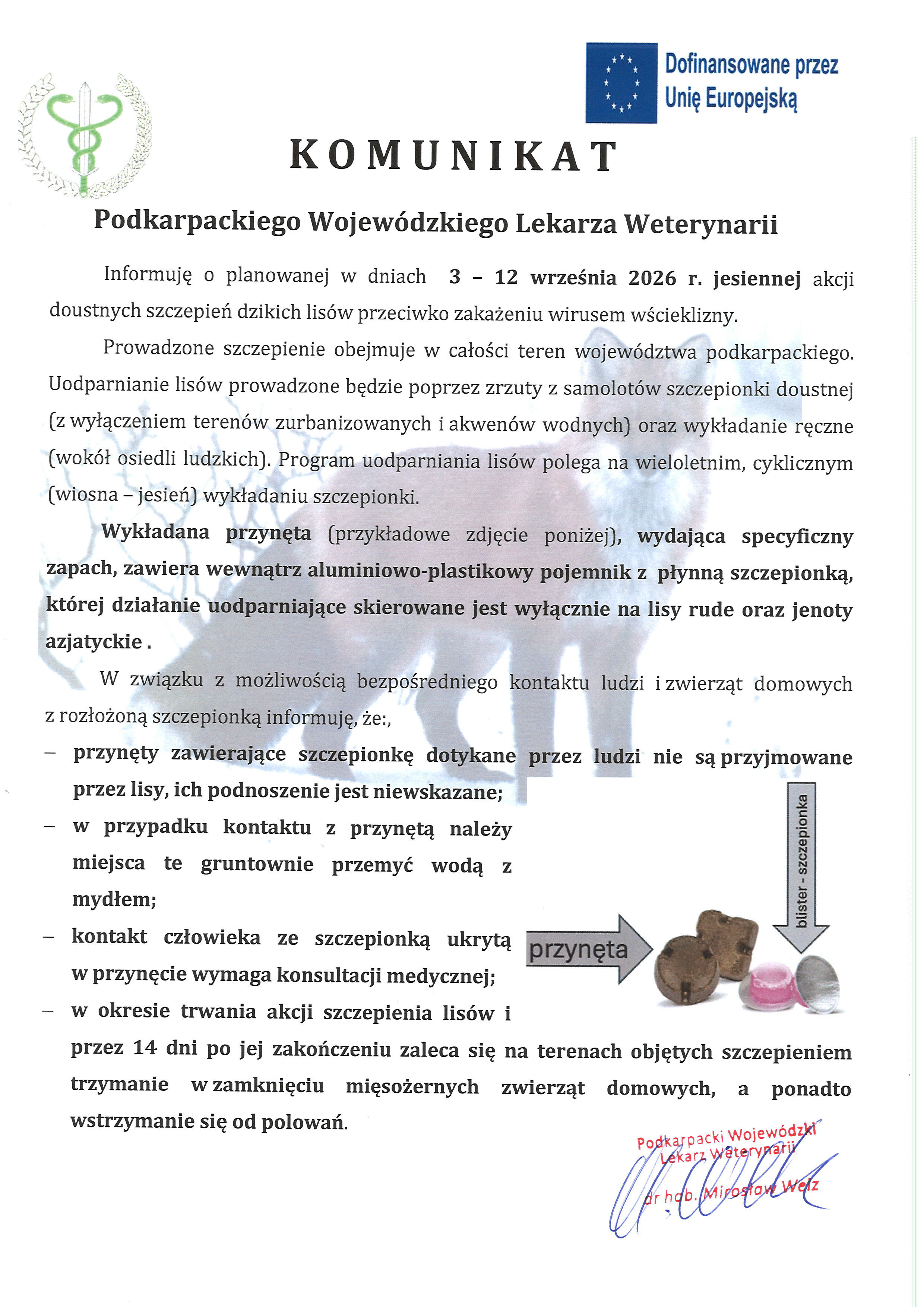komunikat PWLW Załącznik RPW 9418 2026