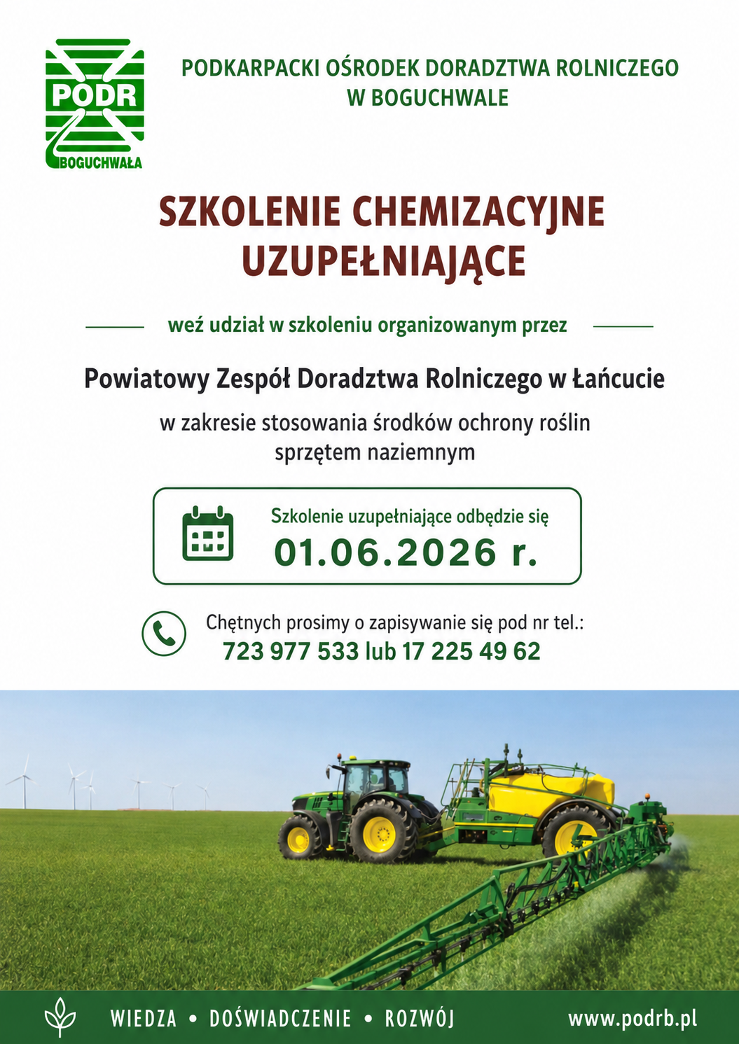 szkolenie chemizacyjne